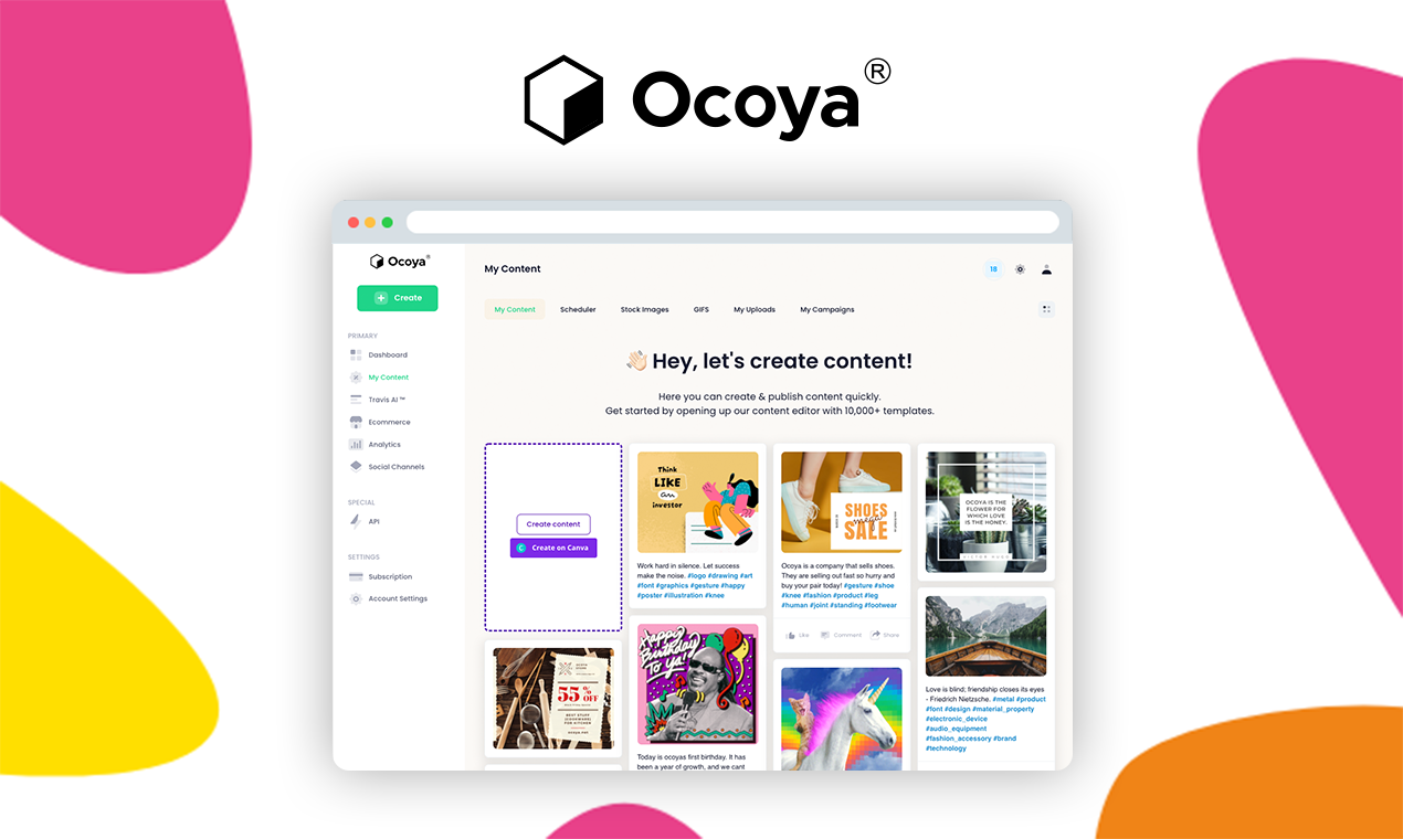 Hootsuite Alternatives - Ocoya