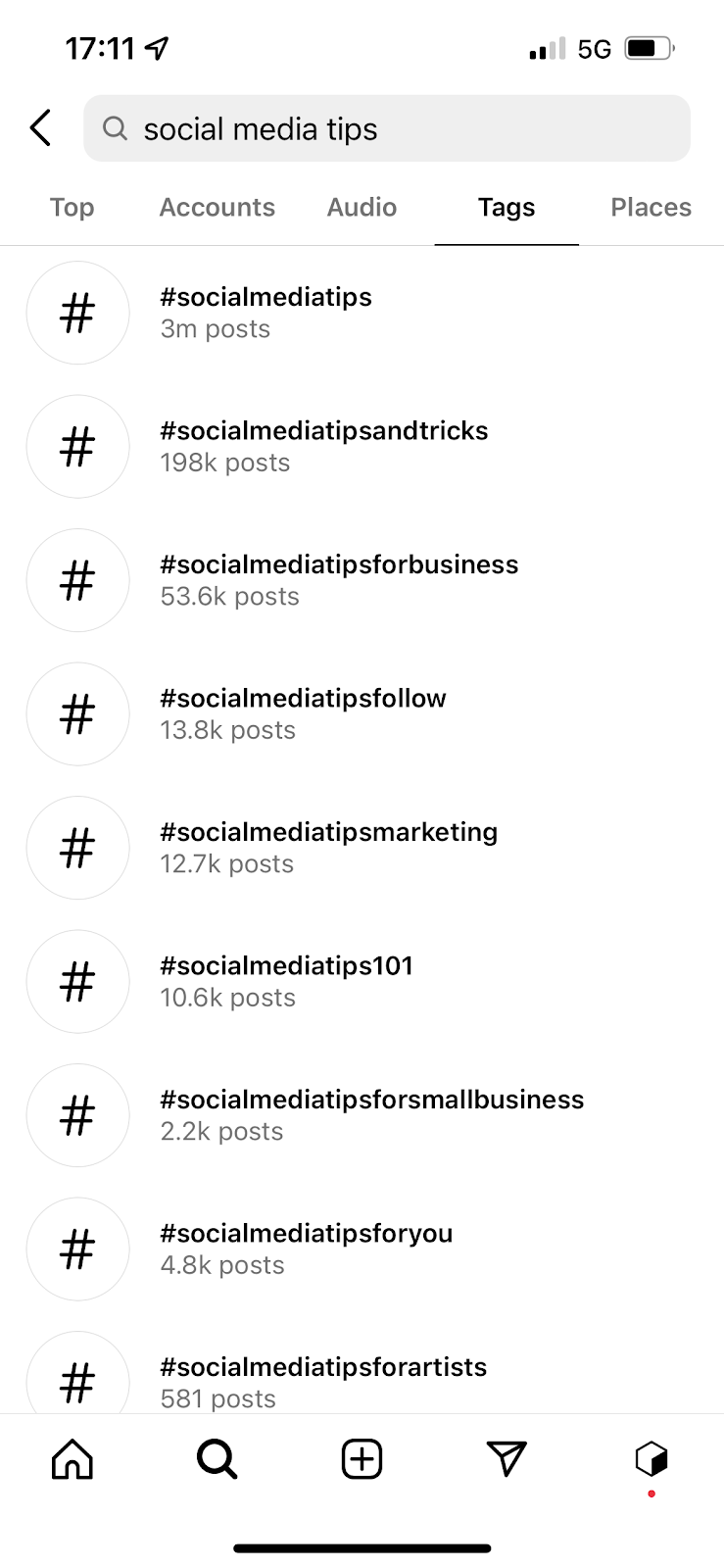 Instagram - Social Media Hashtags