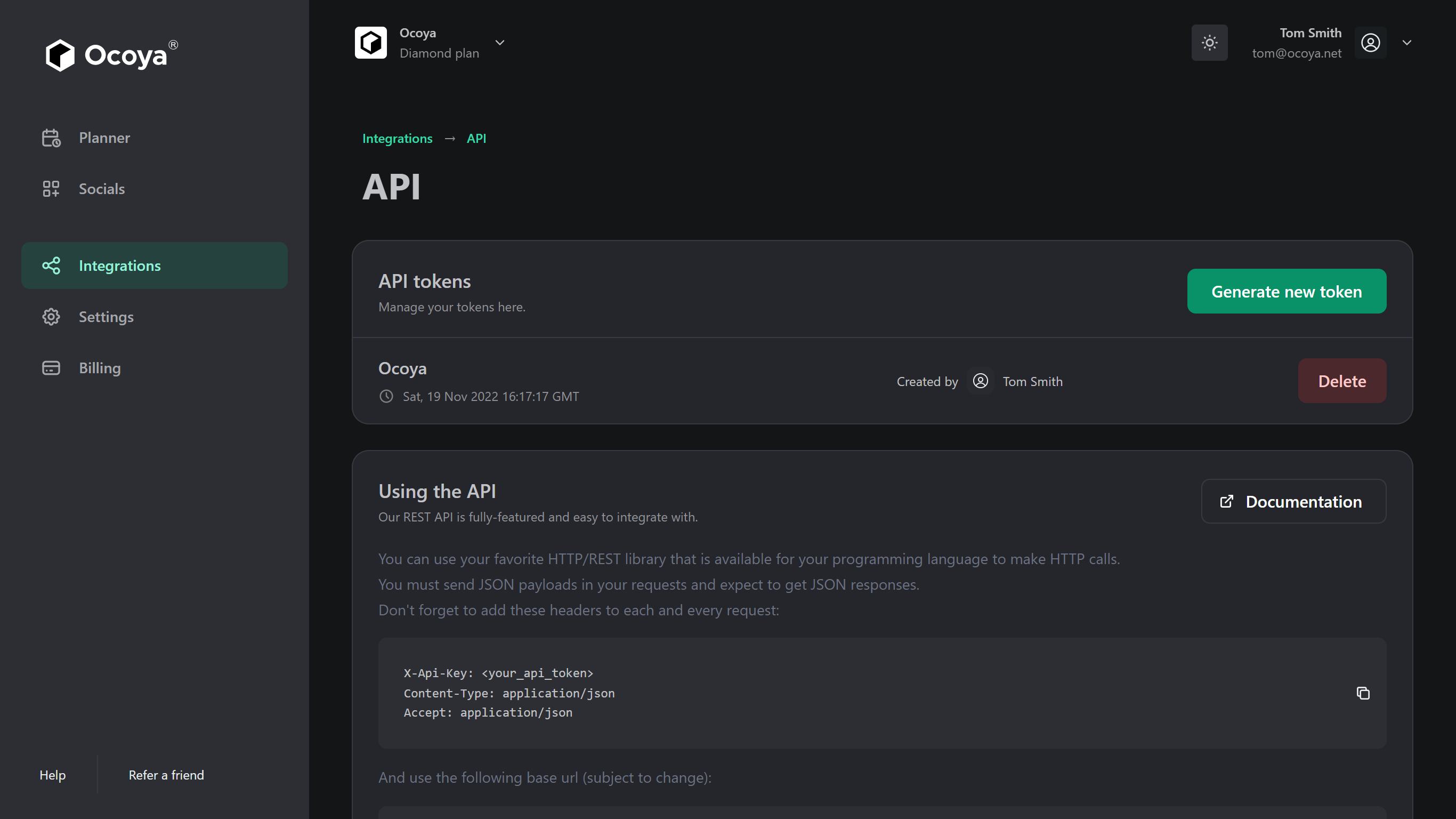 Easily connect Ocoya v3.0 to other apps via an API