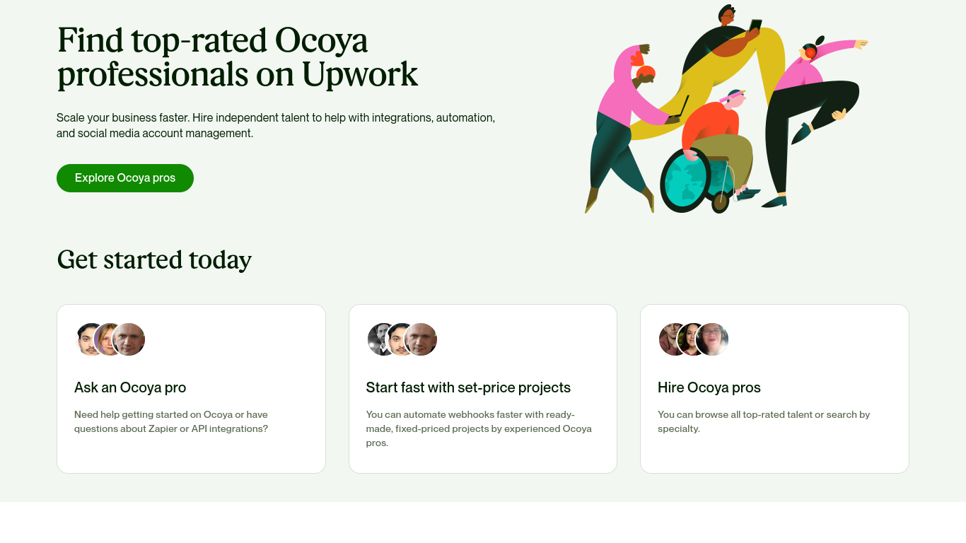Find Ocoya experts on Upwork